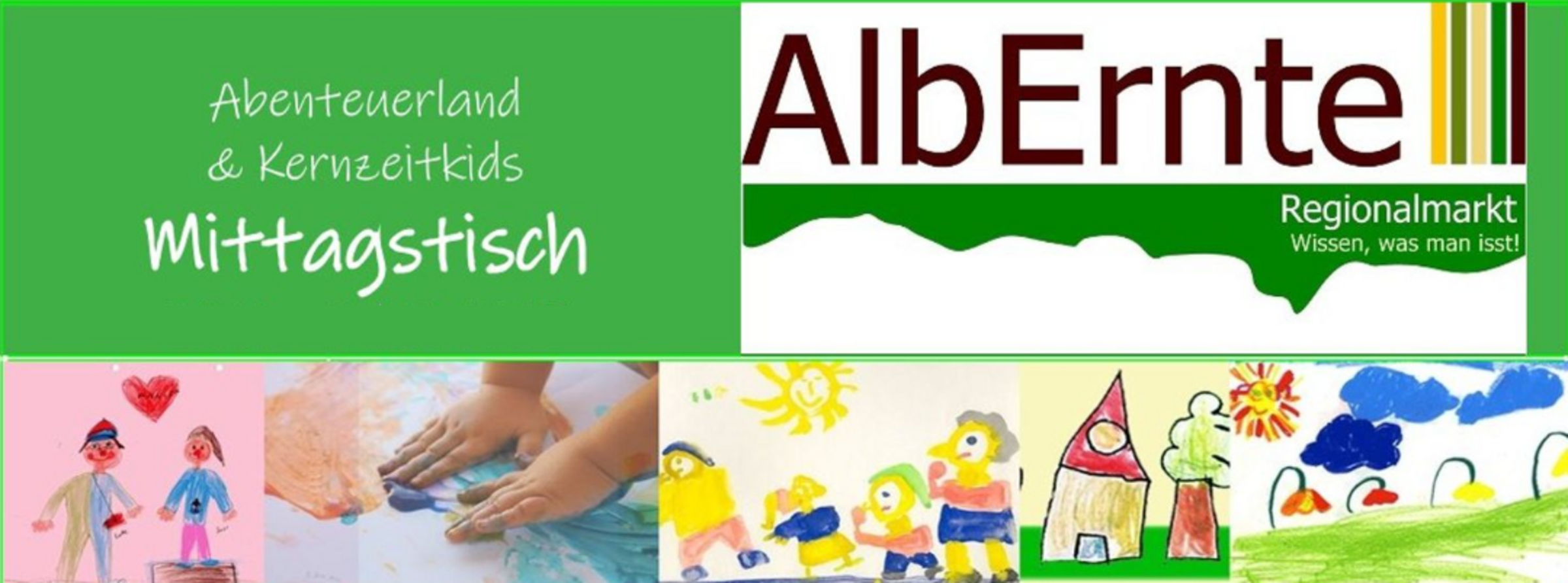 Logo AlbErnte für Mittagstisch Kinderbetreuung